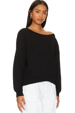 Women Bobi Loungewear>Off The Shoulder Crewneck