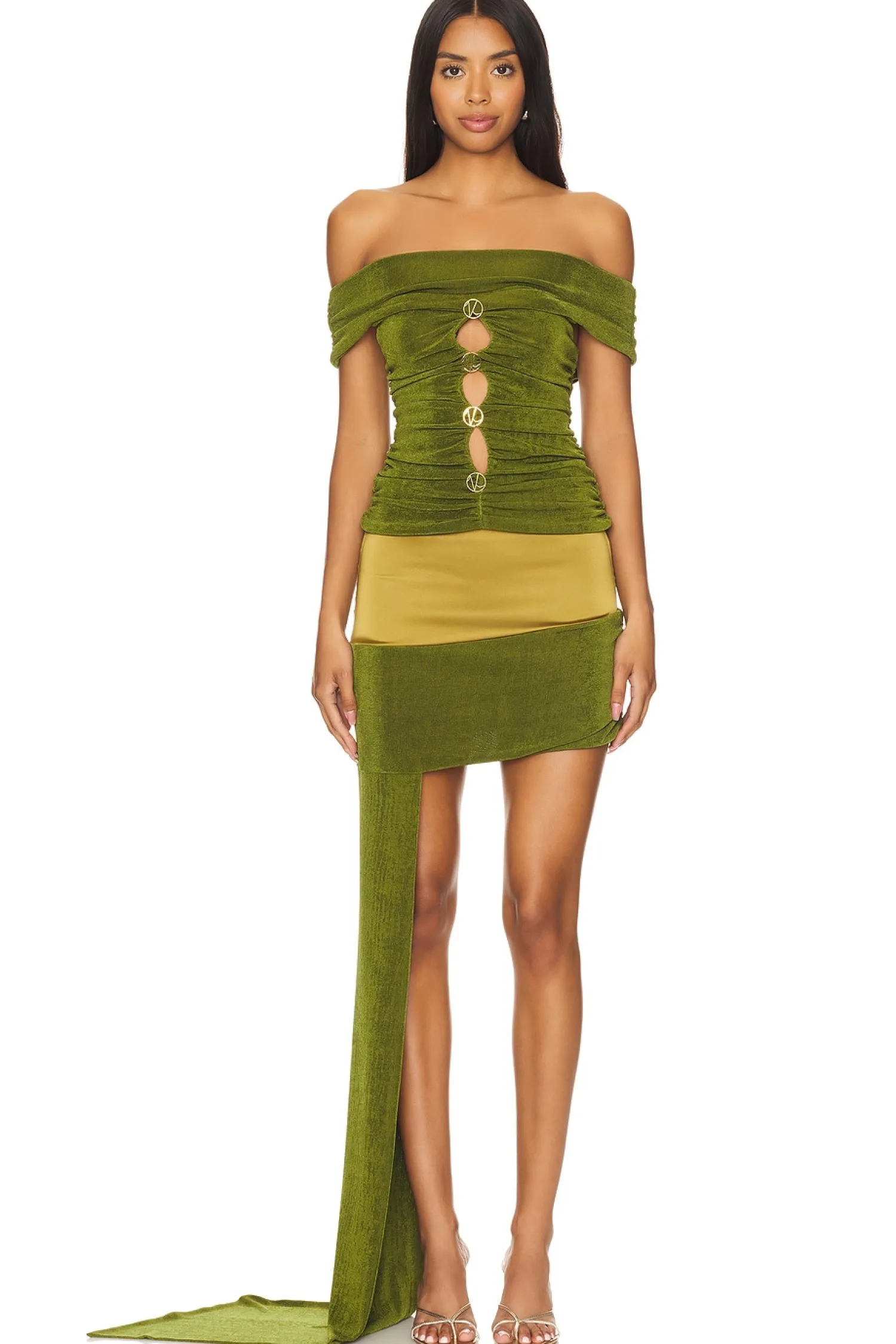 Women Khanums Matching Sets>Off The Shoulder Top