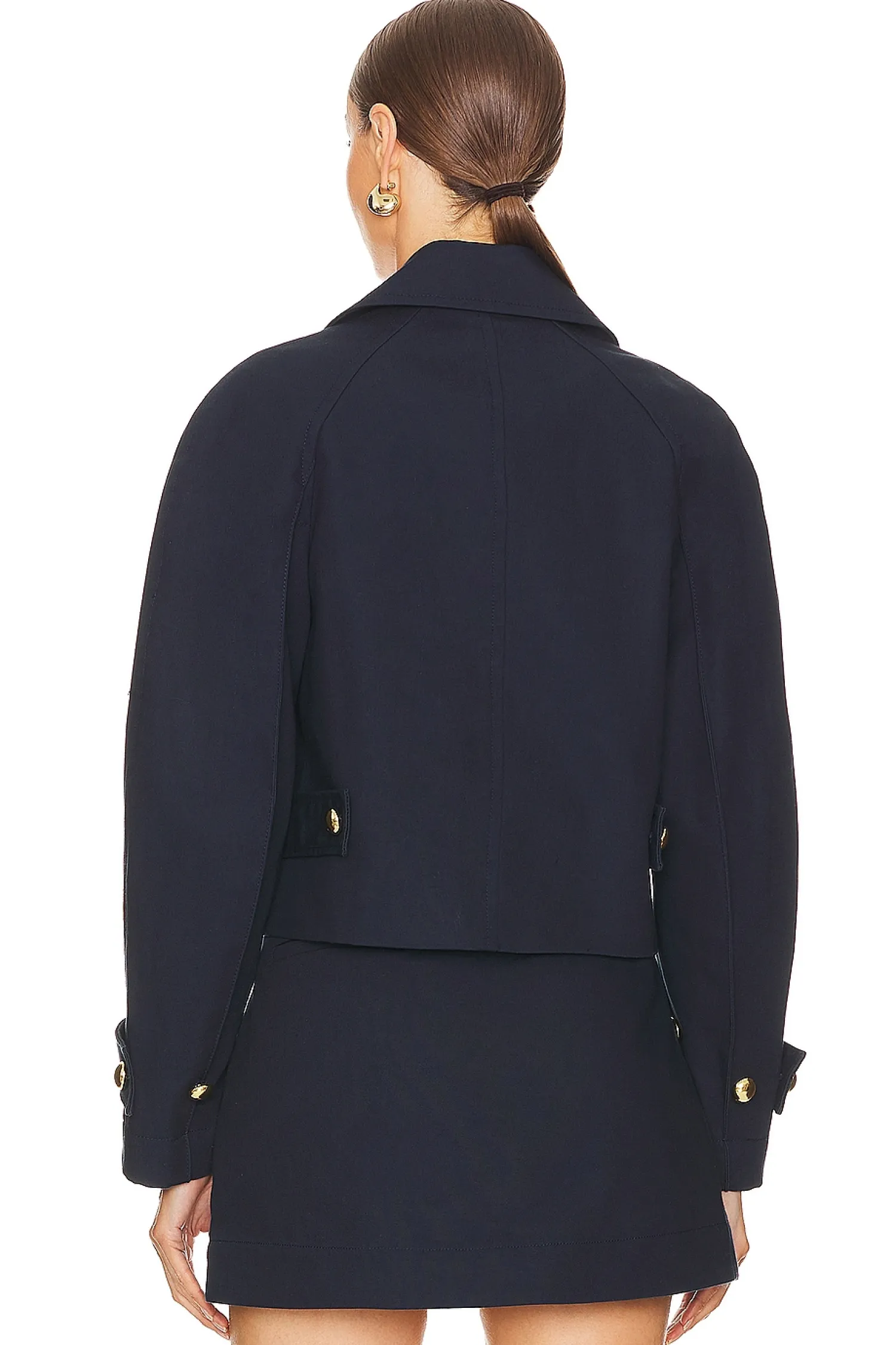 Women SIMKHAI Jackets & Coats>Olina Cropped Jacket