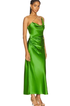 Women The Sei Dresses>One Shoulder Cowl Dress