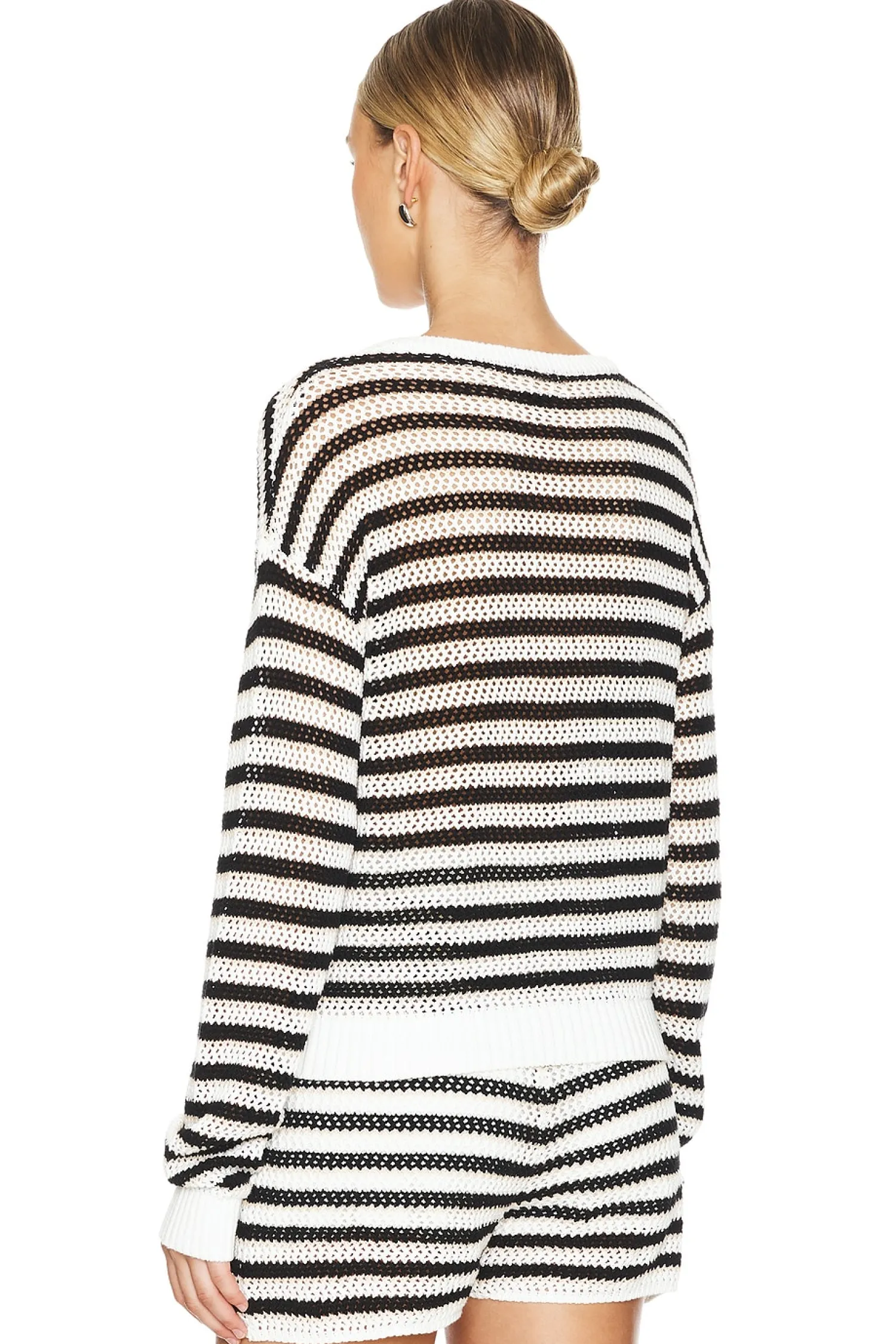 Women MONROW Matching Sets>Open Knit Cardigan