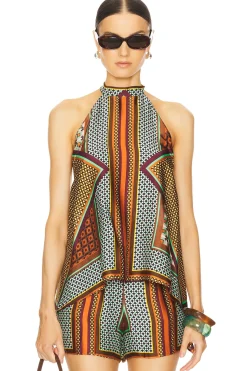 Women MISA Los Angeles Matching Sets>Ora Top