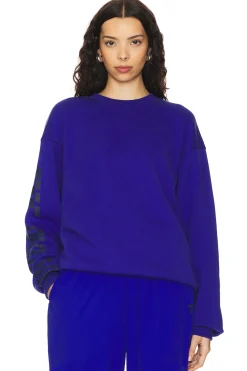 Women 7 Days Active Loungewear>Organic Crewneck