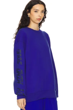 Women 7 Days Active Loungewear>Organic Crewneck