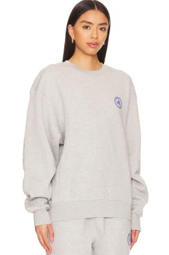 Women 7 Days Active Loungewear>Organic Crewneck Sweatshirt