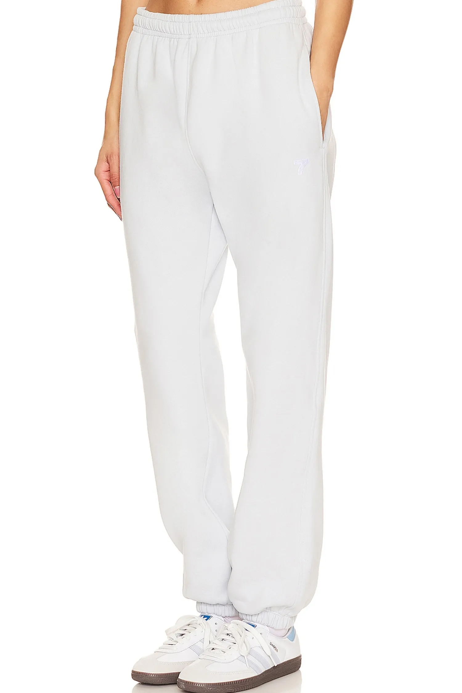 Women 7 Days Active Pants|Loungewear>Organic Fitted Sweat Pants