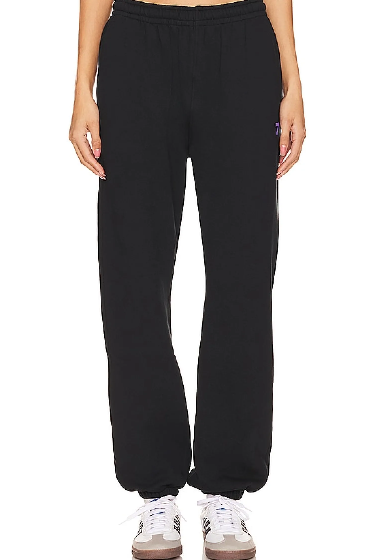 Women 7 Days Active Pants|Loungewear>Organic Fitted Sweat Pants