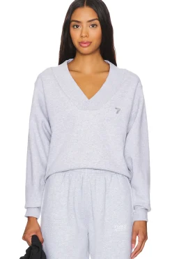 Women 7 Days Active Loungewear>Organic V Neck Jumper