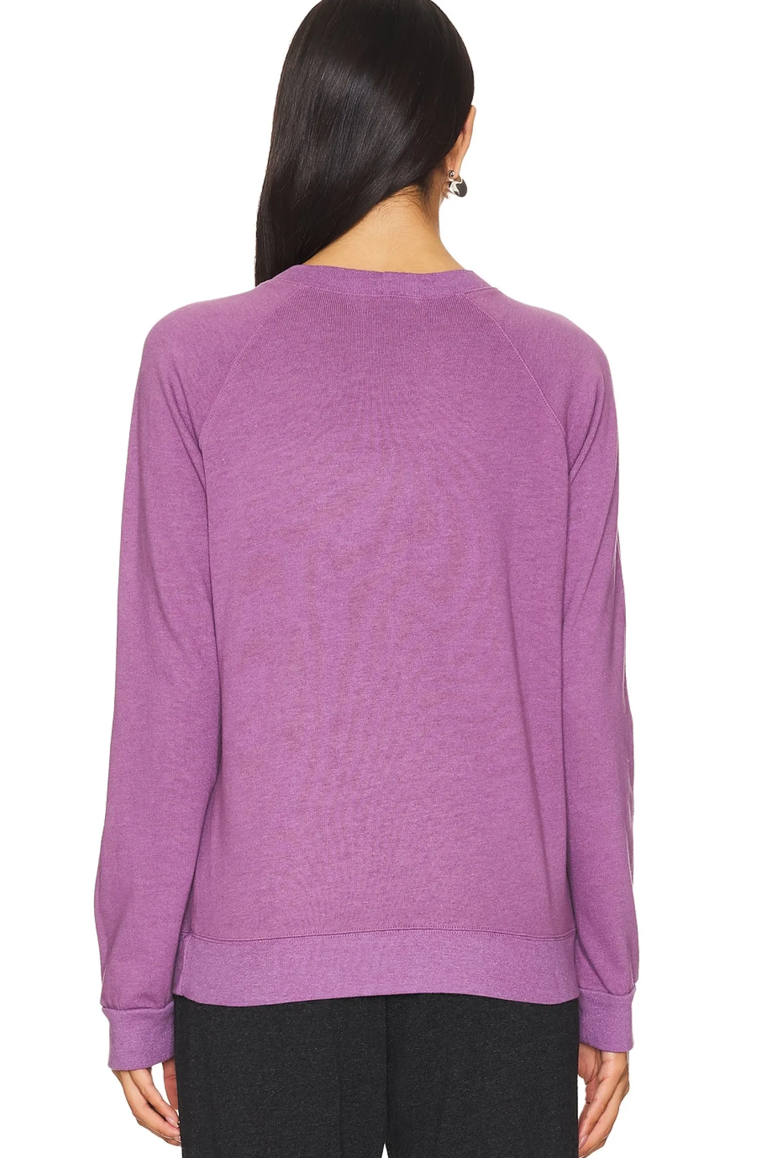 Women MONROW Loungewear>Original Fleece Vintage Raglan Sweater