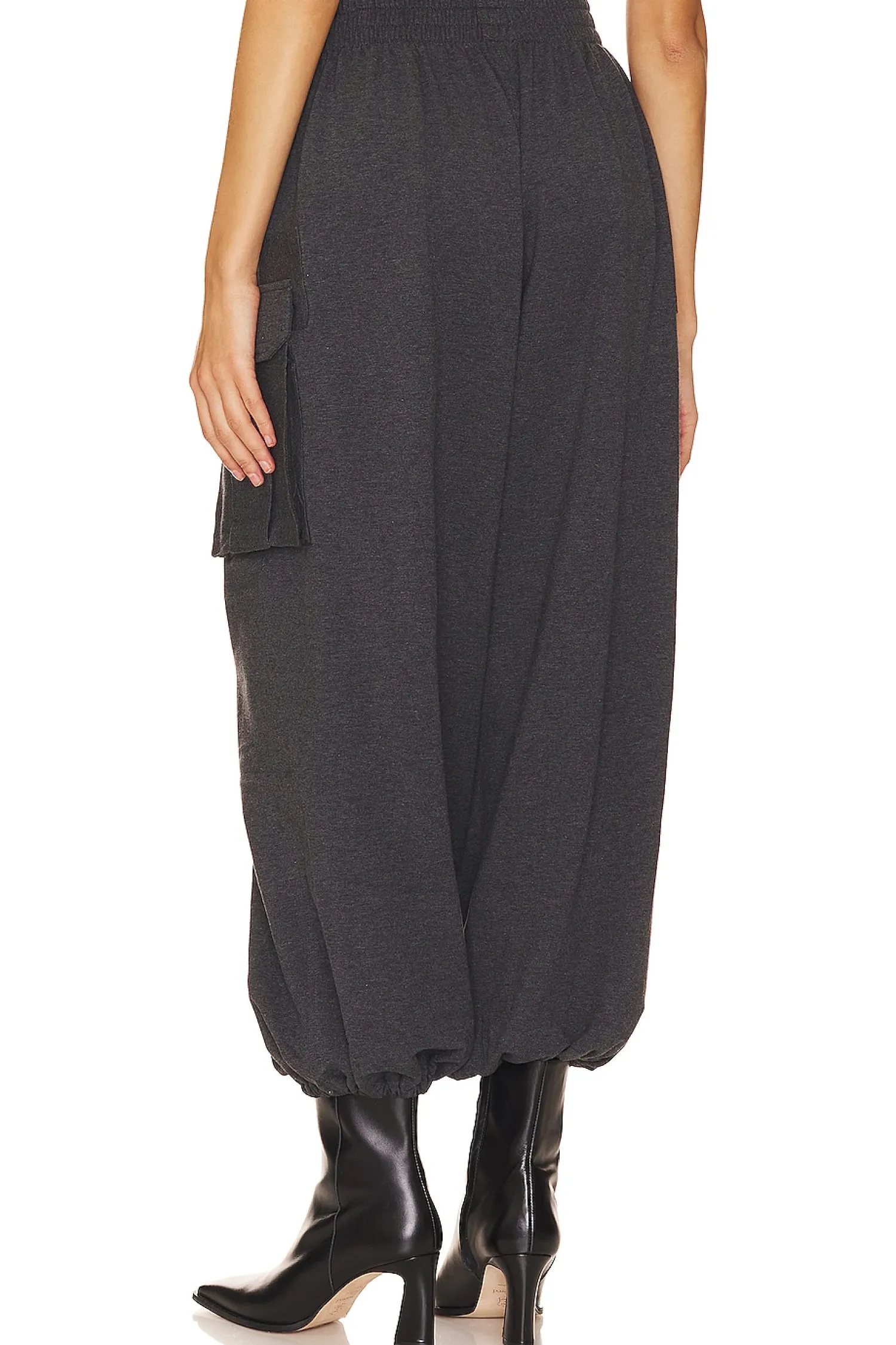Women Norma Kamali Pants>Oversized Boyfriend Cargo Sweatpant