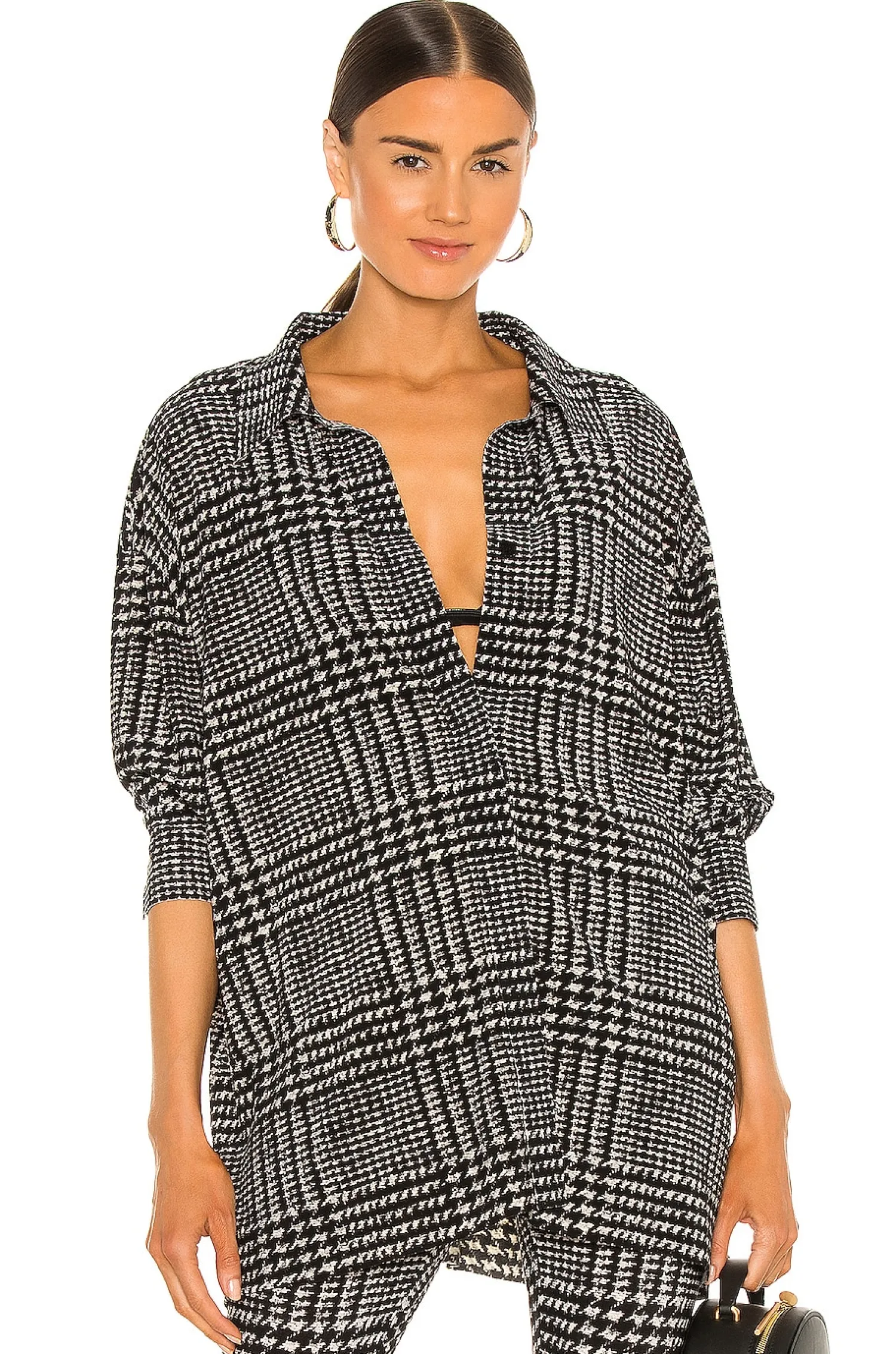 Women Norma Kamali Matching Sets>Oversized Boyfriend NK Shirt