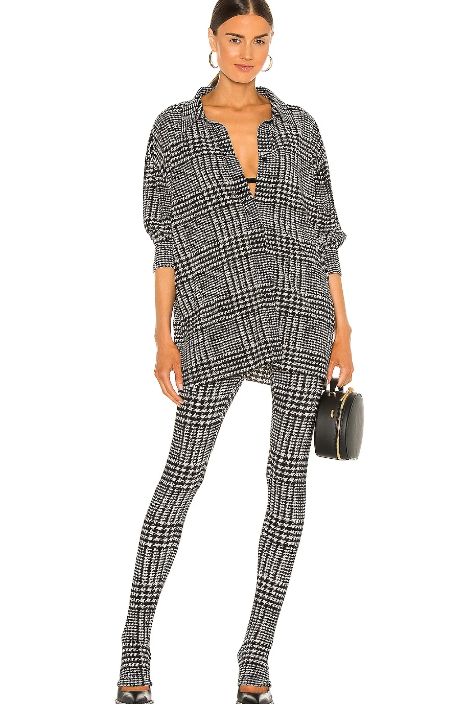 Women Norma Kamali Matching Sets>Oversized Boyfriend NK Shirt