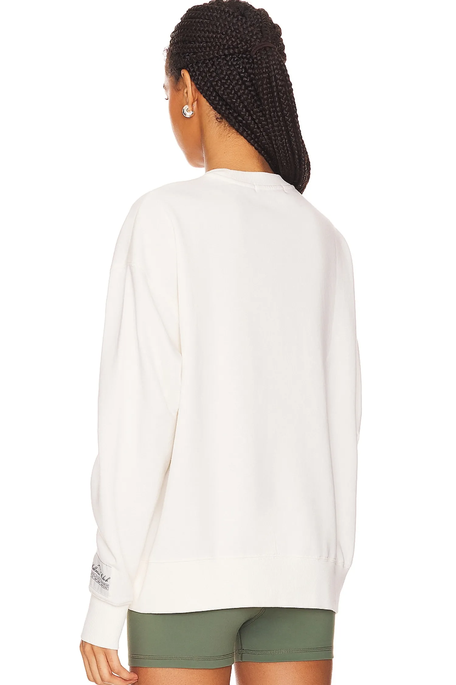 Women WeWoreWhat Loungewear>Oversized Crewneck Sweatshirt