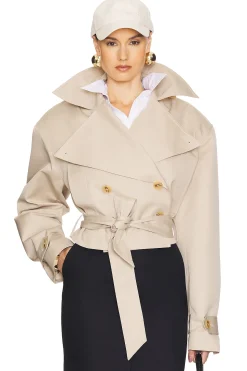 Women Helsa Jackets & Coats>Oversized Cropped Trench