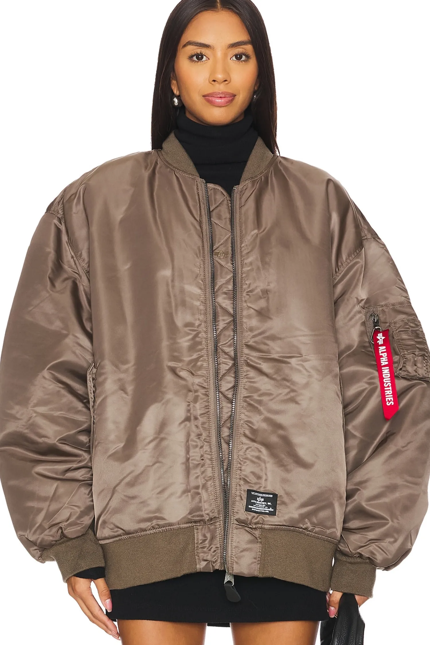 Women ALPHA INDUSTRIES Jackets & Coats>Oversized Ma-1 Flight Jacket