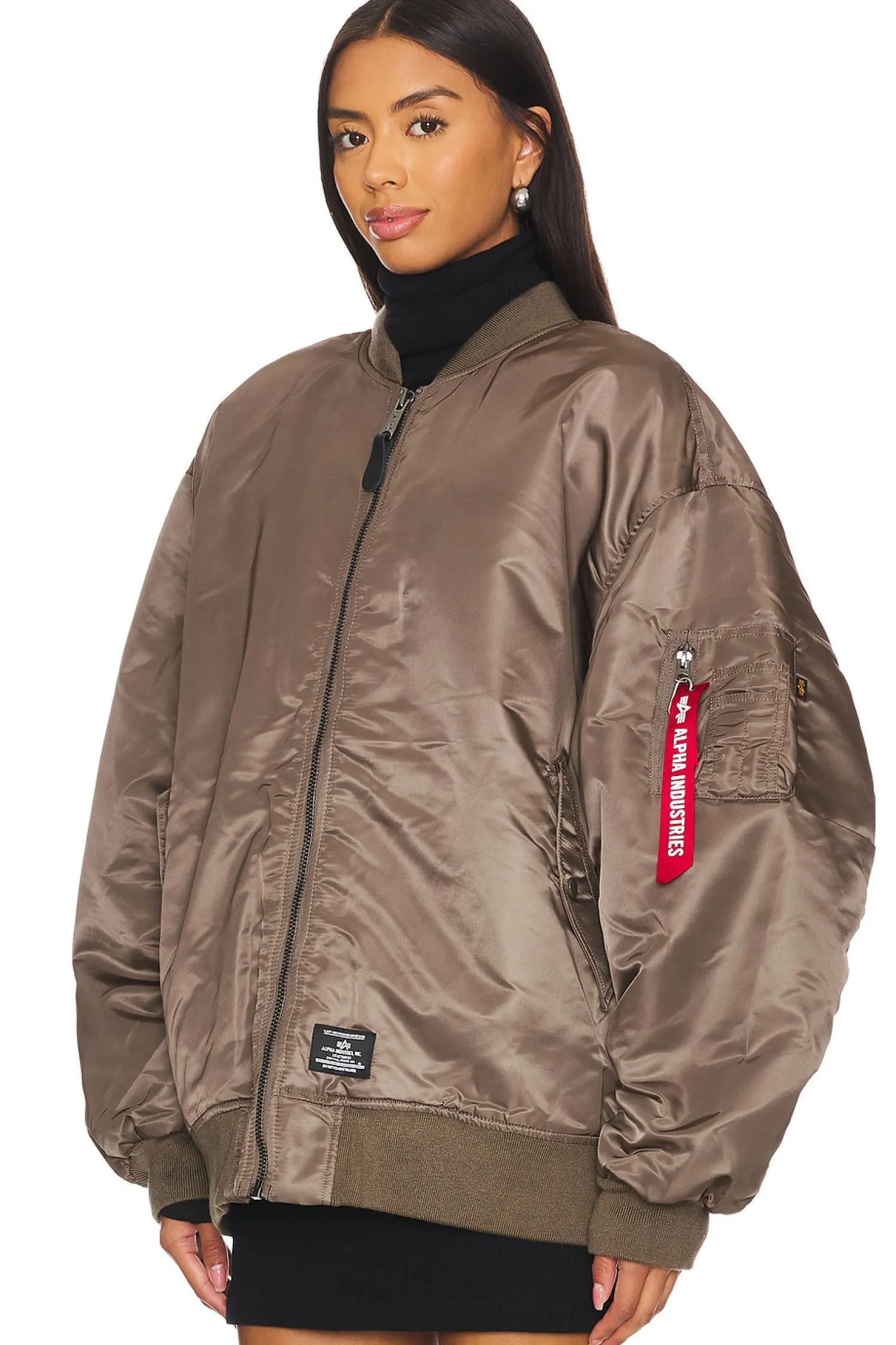 Women ALPHA INDUSTRIES Jackets & Coats>Oversized Ma-1 Flight Jacket