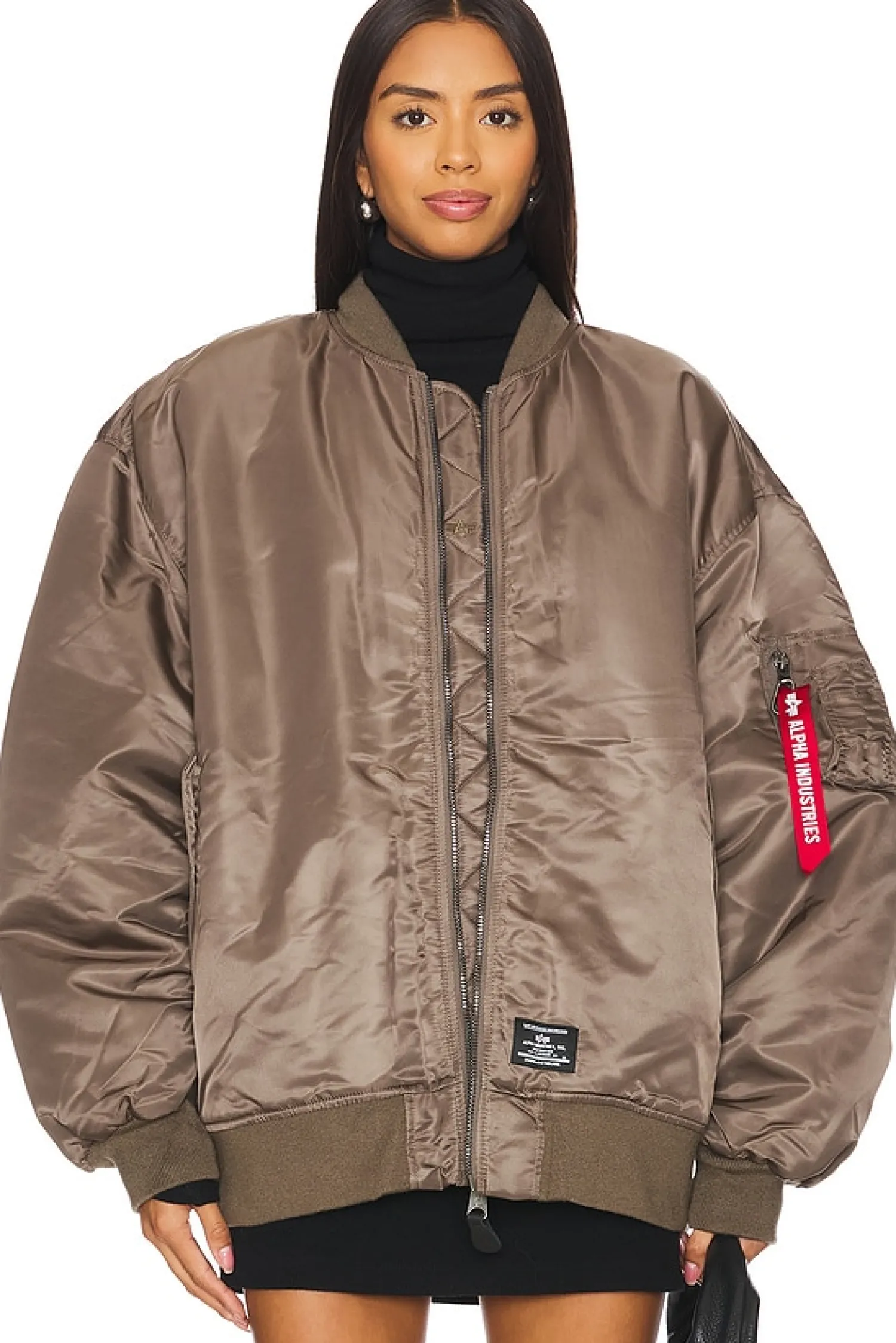 Women ALPHA INDUSTRIES Jackets & Coats>Oversized Ma-1 Flight Jacket