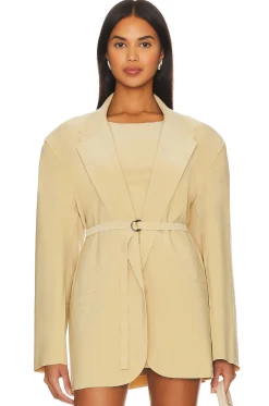 Women Norma Kamali Jackets & Coats>Oversized Single Breasted Jacket
