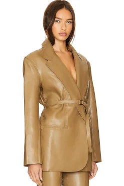 Women Norma Kamali Jackets & Coats>Oversized Single Breasted Jacket