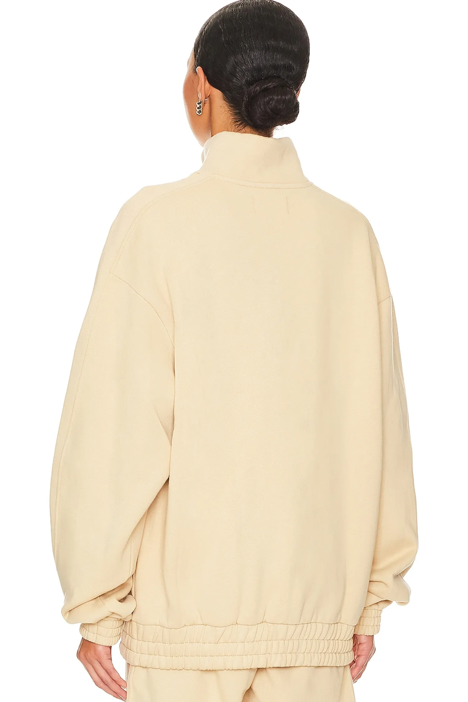 Women 7 Days Active Loungewear>Paneled Sweatshirt