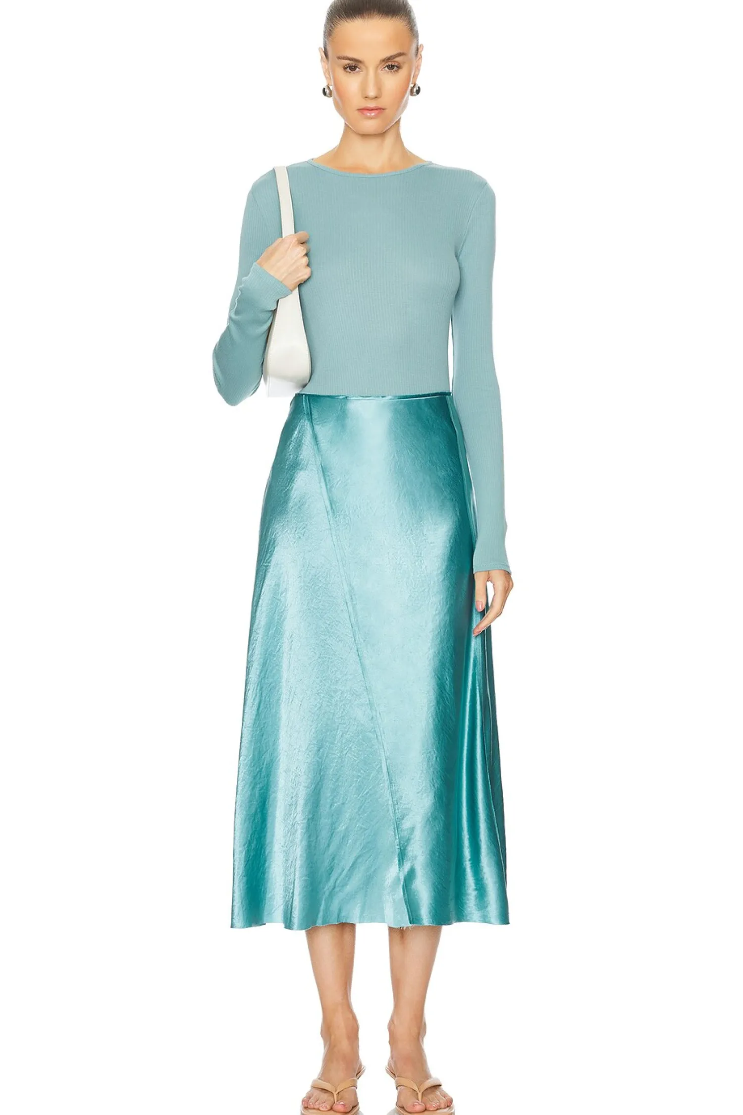Women Vince Matching Sets>Panelled Slip Skirt