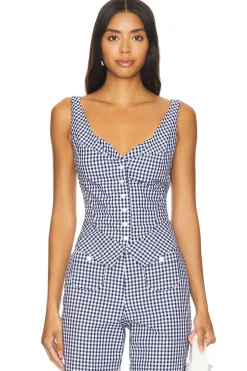 Women Frankies Bikinis Matching Sets>Parlour Poplin Blouse