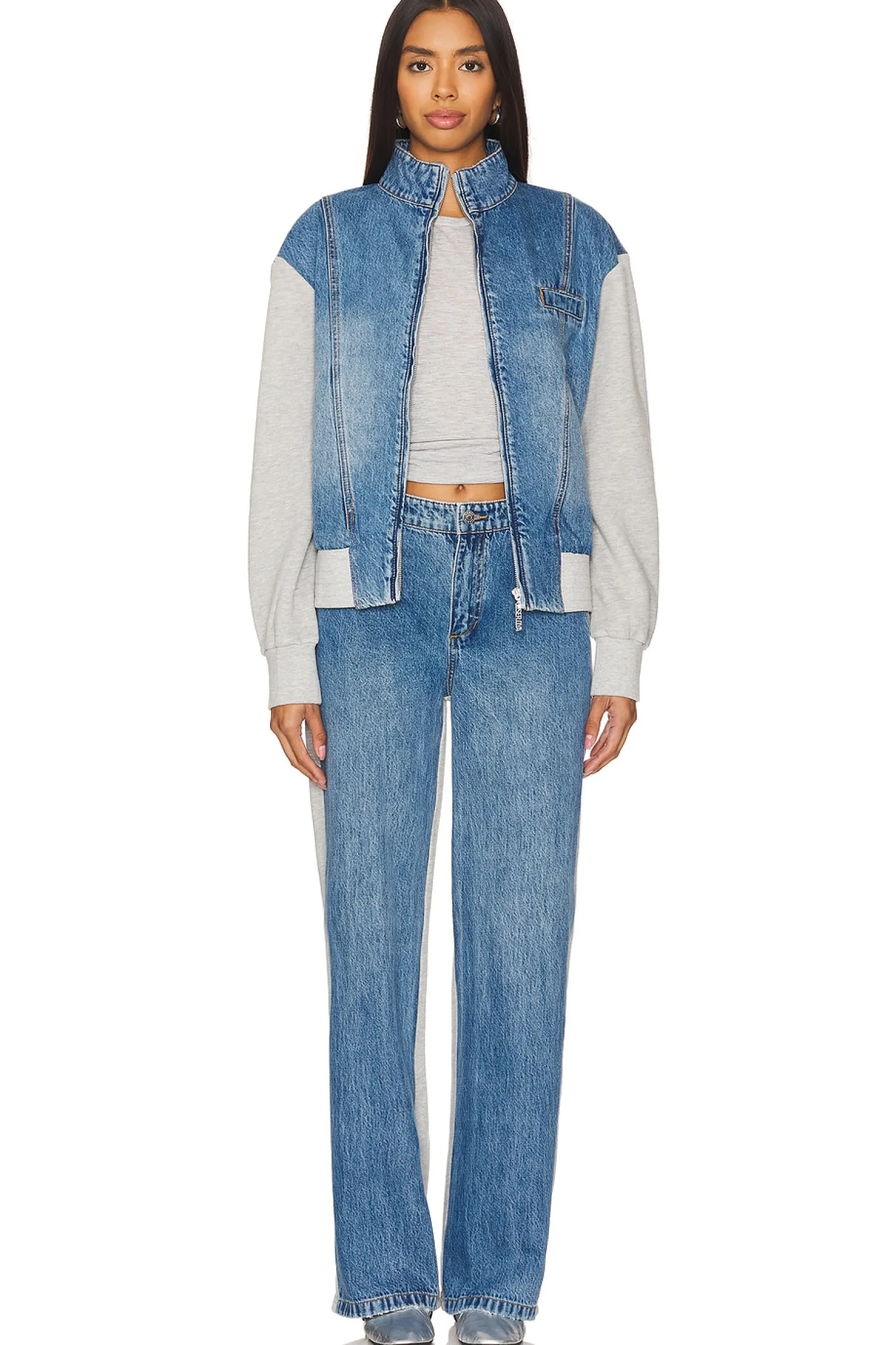 Women SER.O.YA Matching Sets>Payton Terry Denim Pant