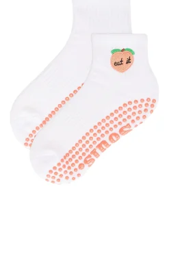 Women Souls. Lingerie & Sleepwear>Peach Grip Socks