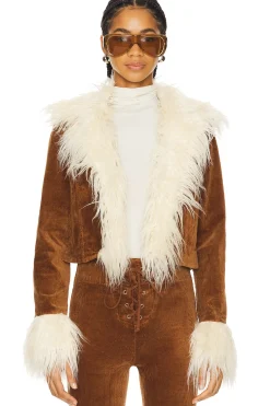 Women Show Me Your Mumu Jackets & Coats>Penny Lane Cropped Coat