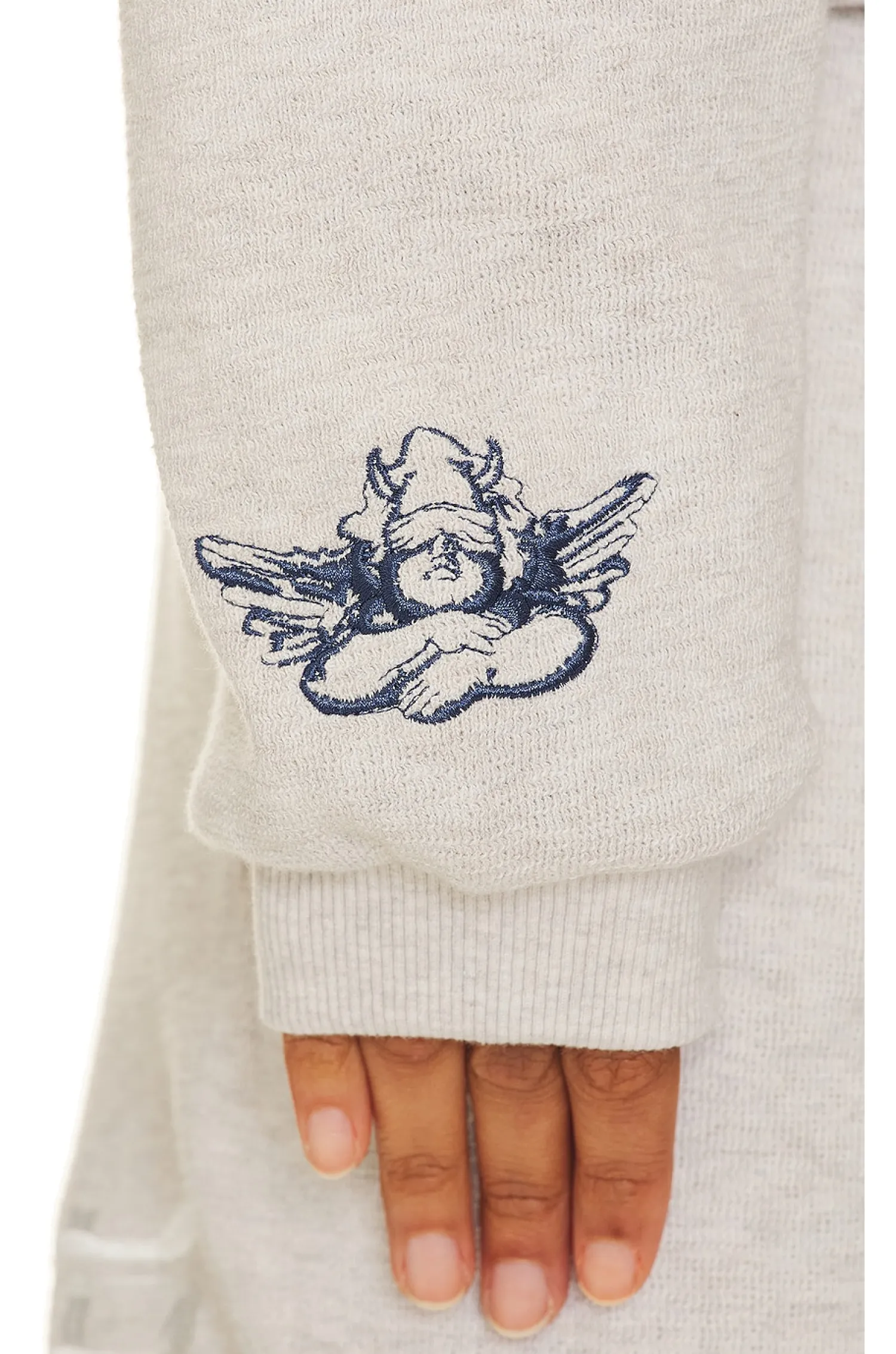 Women Boys Lie Loungewear>Perpetual Feelings Henley Crew
