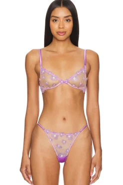 Women fleur du mal Lingerie & Sleepwear>Petal Demi Bra