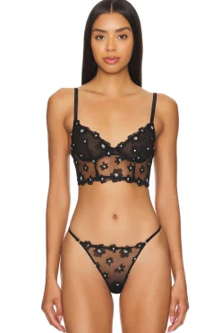 Women fleur du mal Lingerie & Sleepwear>Petal Longline Bra