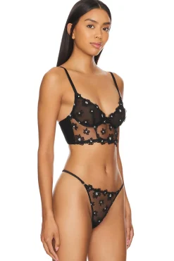 Women fleur du mal Lingerie & Sleepwear>Petal Longline Bra