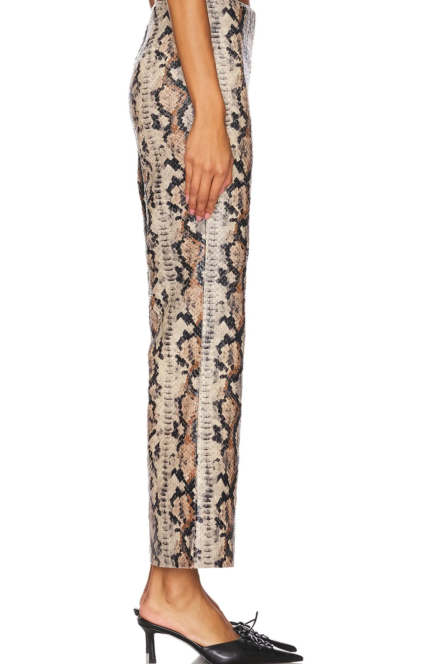 Women SIMONMILLER Pants>Pia Vegan Snake Pant