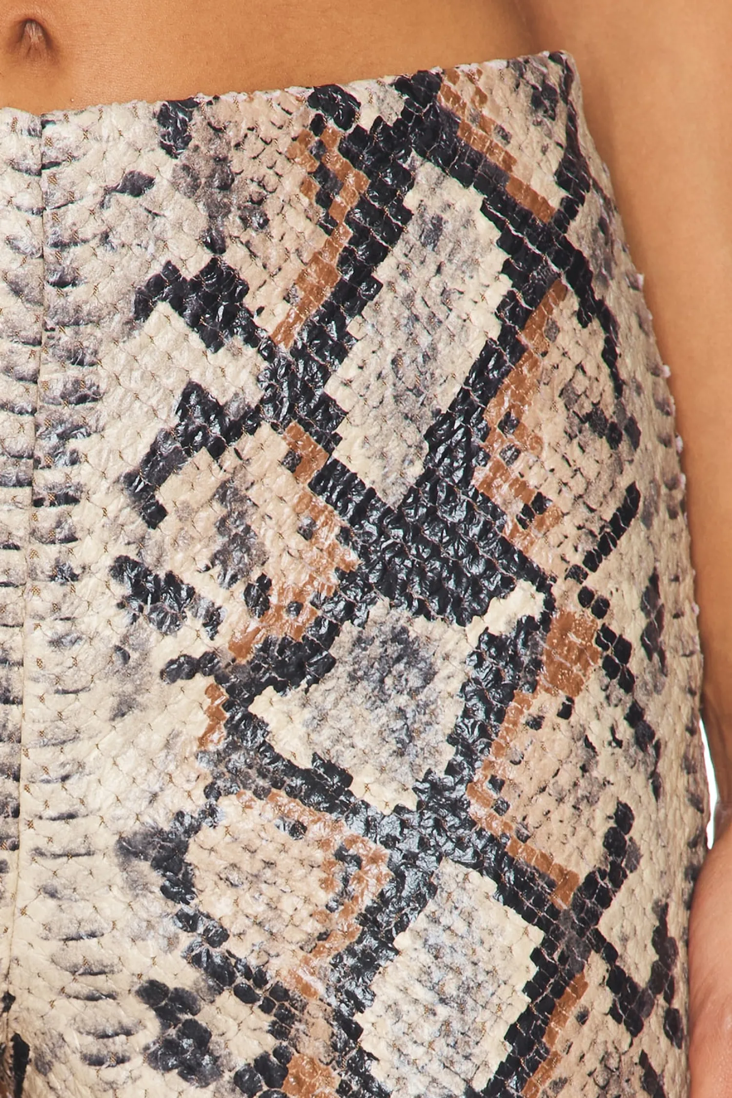 Women SIMONMILLER Pants>Pia Vegan Snake Pant