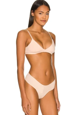 Women eberjey Lingerie & Sleepwear>Pima Stretch Cotton V Bralette