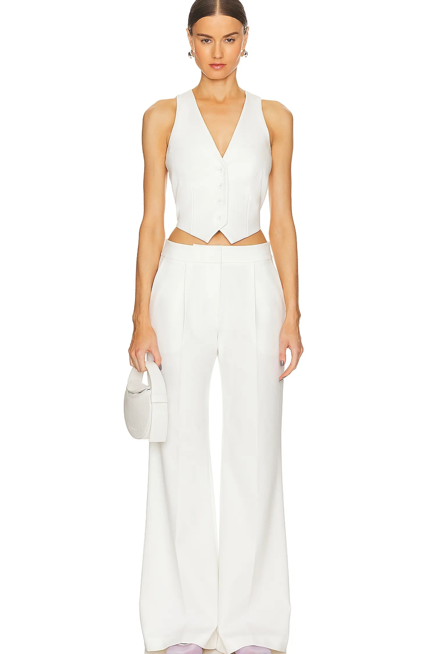 Women SANS FAFF Pants|Matching Sets>Pin Tuck Palazzo Pant