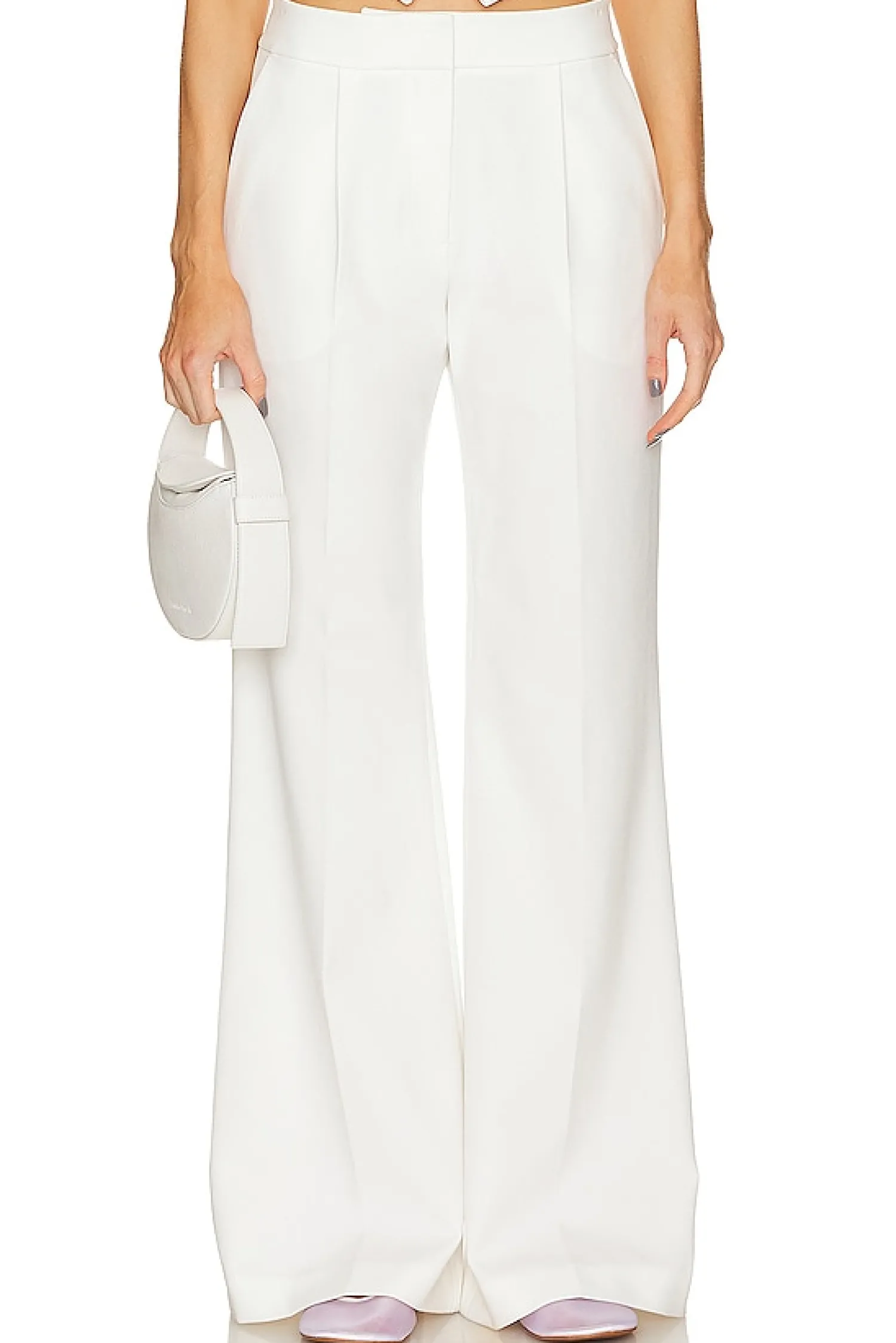 Women SANS FAFF Pants|Matching Sets>Pin Tuck Palazzo Pant