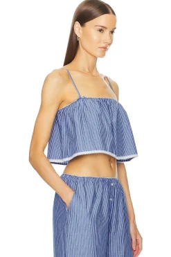 Women Helsa Matching Sets>Pinstripe Poplin Camisole