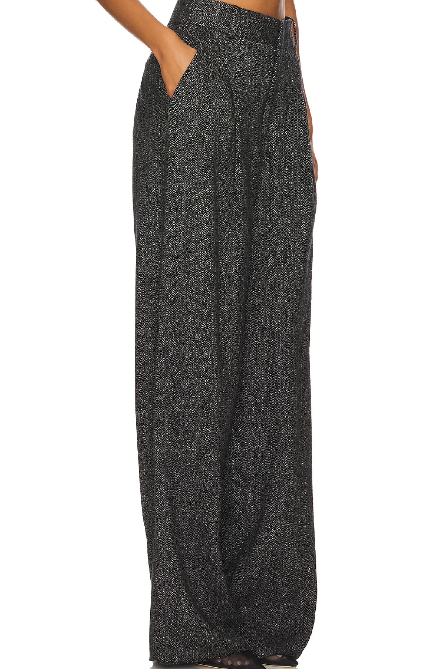 Women Smythe Pants>Pleated Trouser