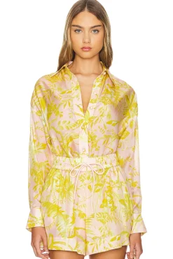 Women Zimmermann Matching Sets>Pop Relaxed Shirt