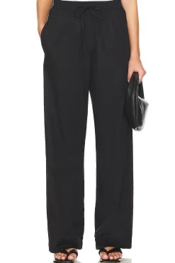 Women Enza Costa Pants>Poplin Resort Pant