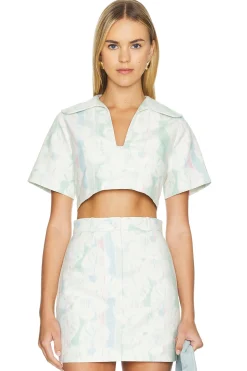 Women MATTHEW BRUCH Matching Sets>Popover Shirt