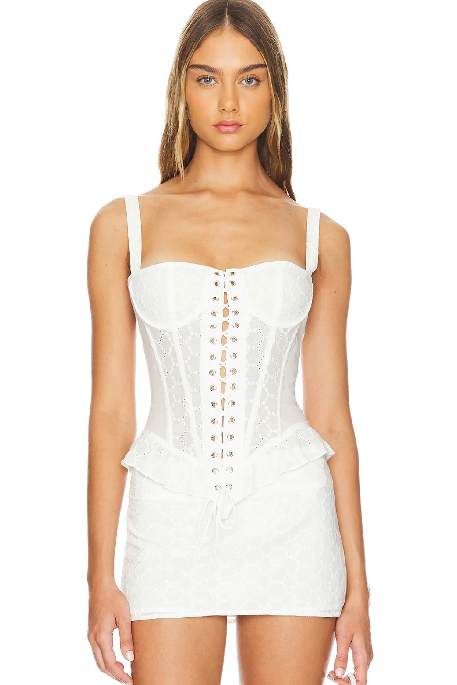 Women LIONESS Matching Sets>Prophecy Tie Up Corset