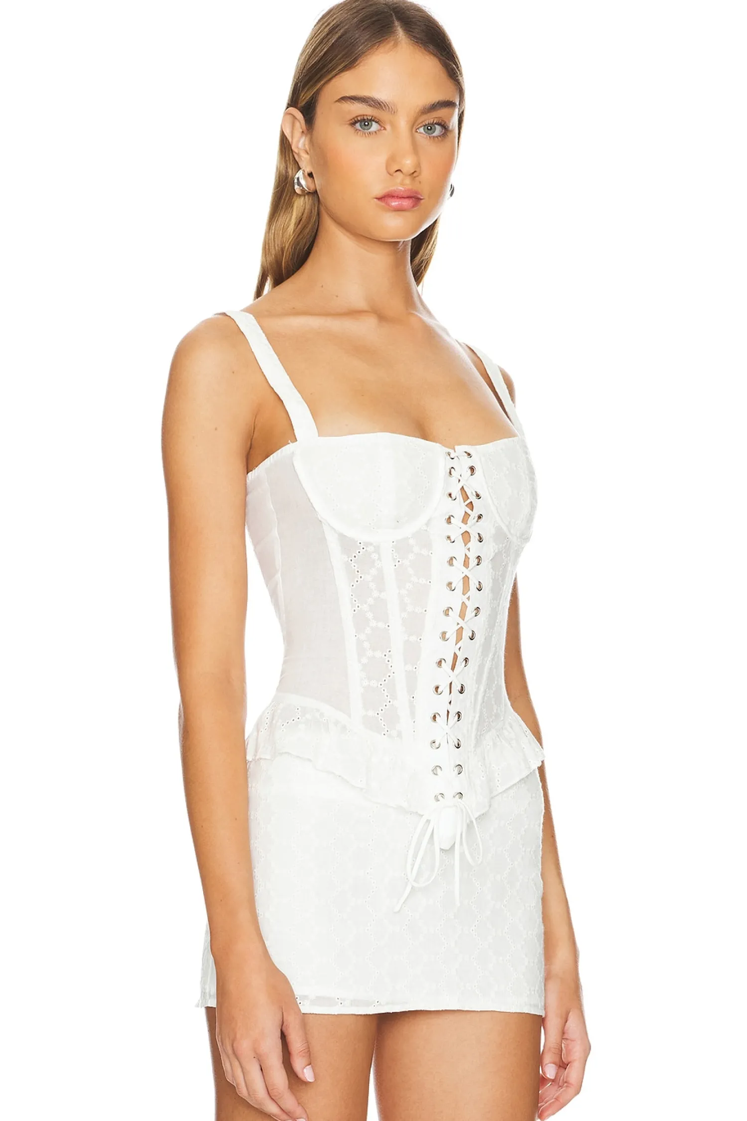 Women LIONESS Matching Sets>Prophecy Tie Up Corset