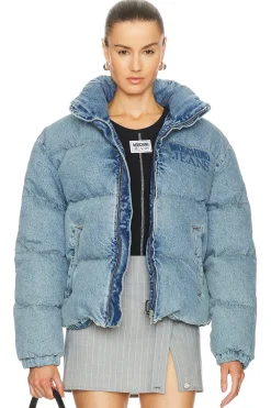 Women Moschino Jeans Jackets & Coats>Puffer Jacket