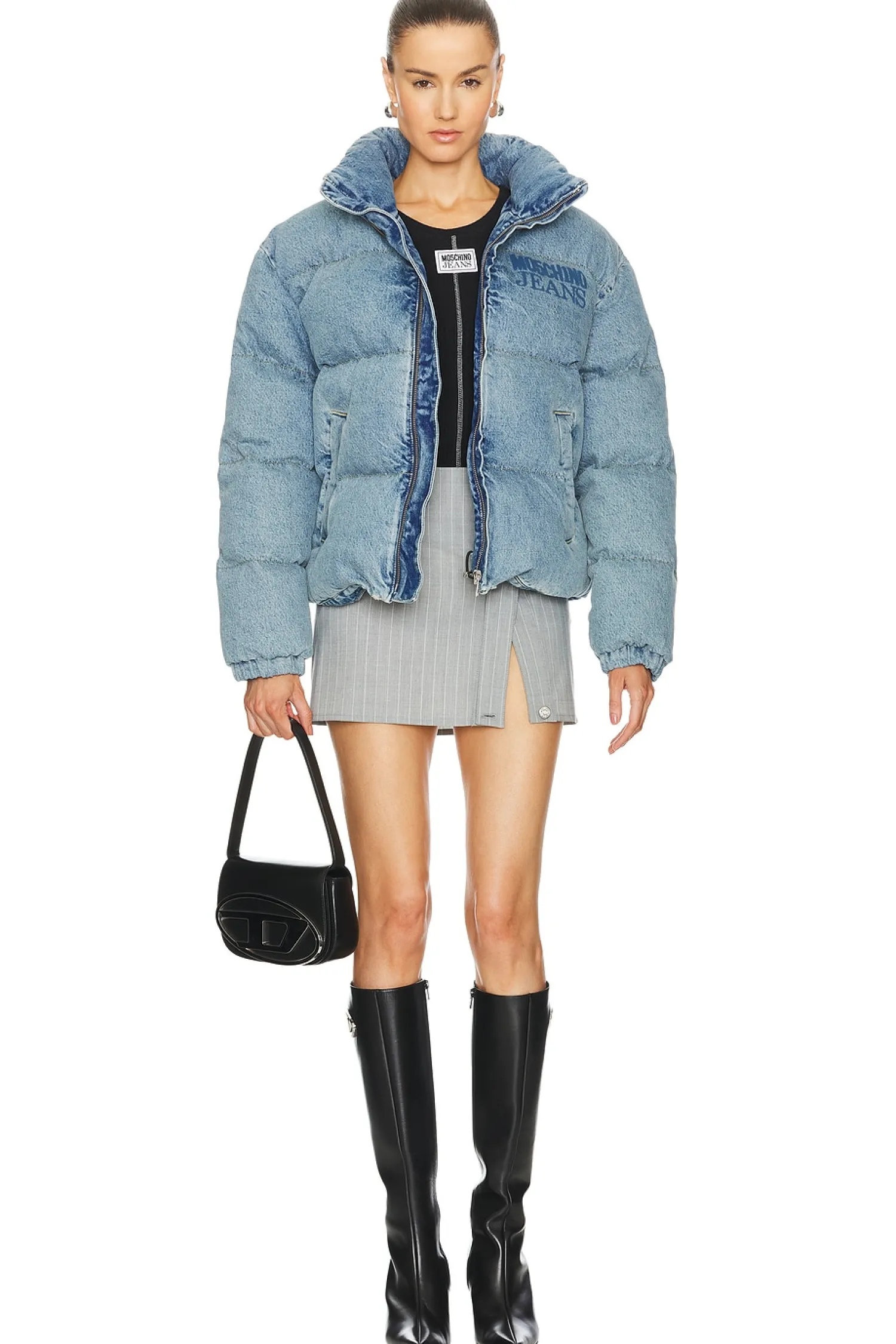 Women Moschino Jeans Jackets & Coats>Puffer Jacket