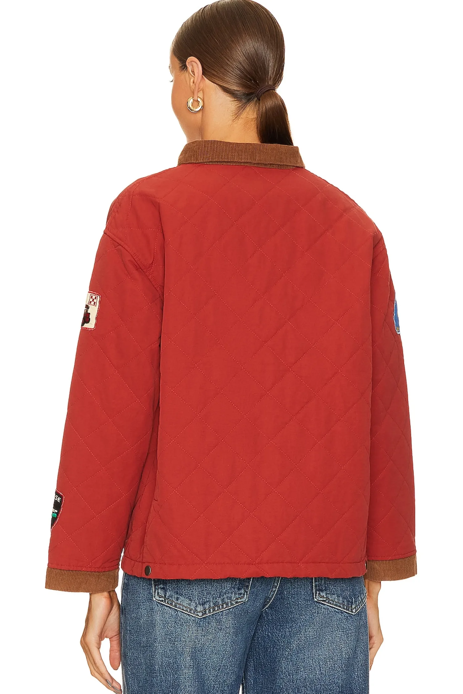 Women Found Jackets & Coats>Quilt Patch Jacket