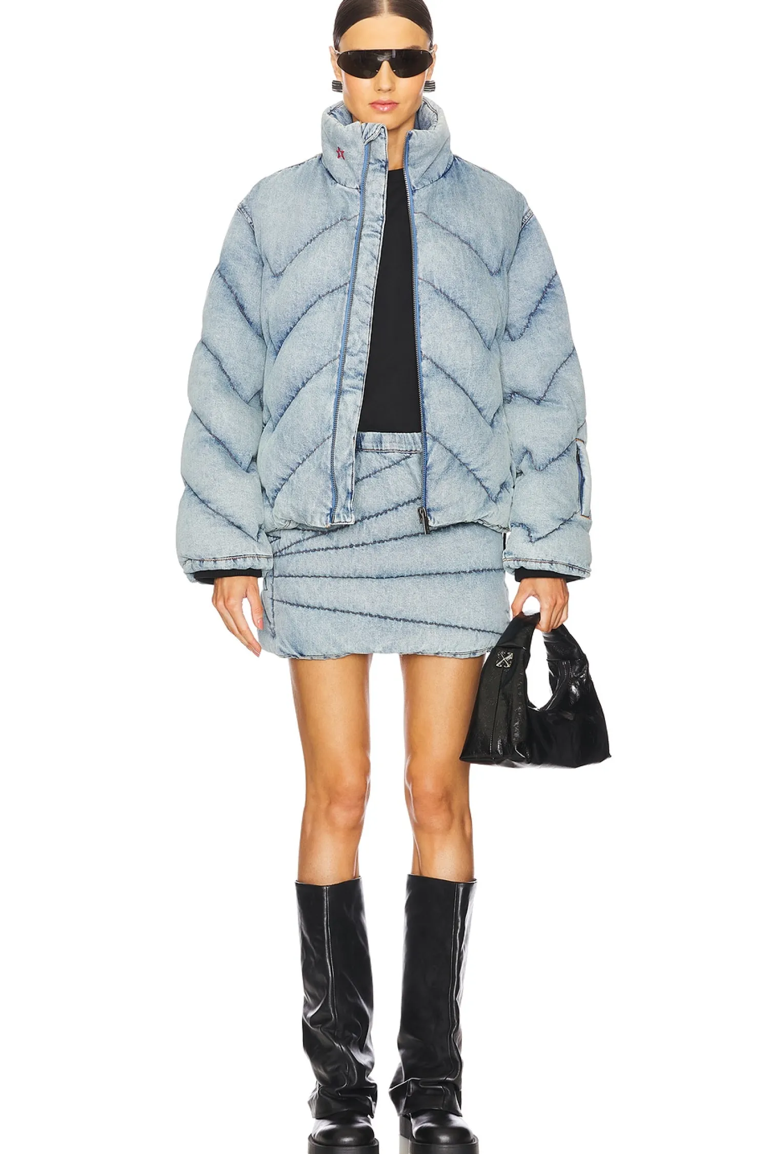 Women Perfect Moment Matching Sets>Quilted Mini Skirt