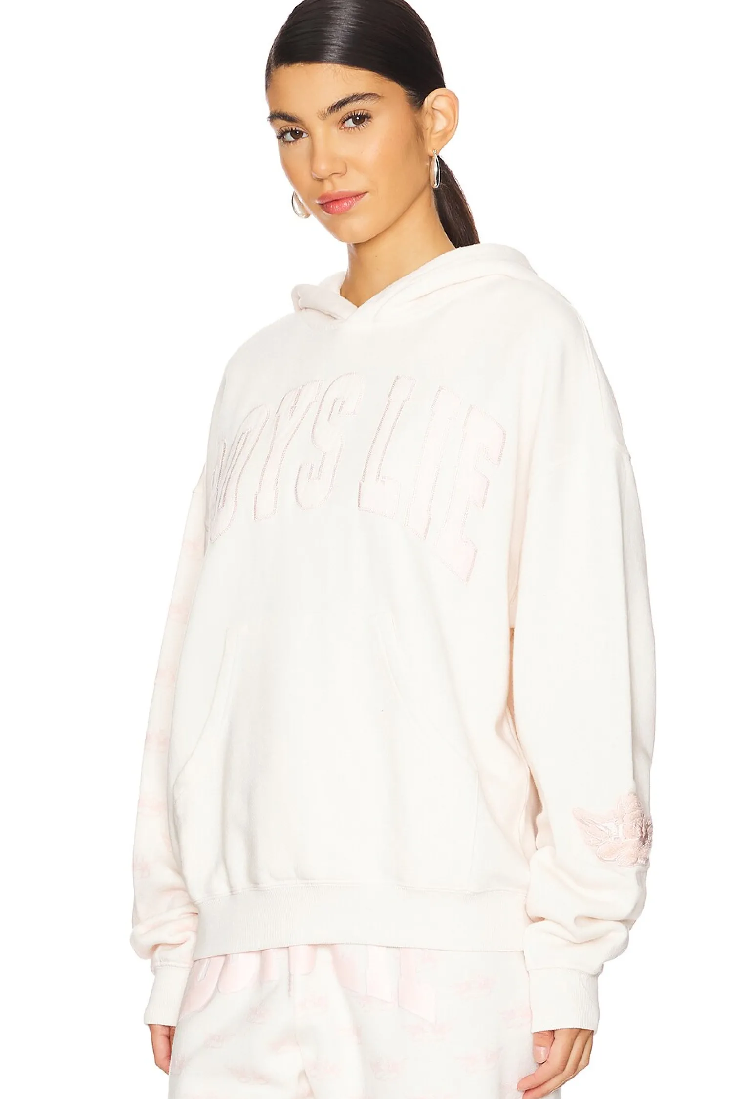 Women Boys Lie Matching Sets|Loungewear>Racer Hoodie